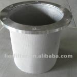 high temperature dustremoval sintered filter