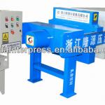 High Pressure Hydraulic PP China Chamber Filter Press-