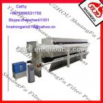 SF plate and frame oil filter press machine for sludge dewatering filter press machine