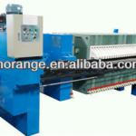 Plate and frame filter press 1000x1000 for slurry treatment