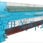 Automatically pull plate filter press for sewage-