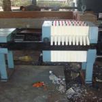 dewatering filter press