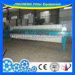 Plate and frame filter press for urban sewage sludge treatment