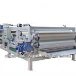 continuous filter belt press for sewage treatment