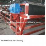 Automatic belt vacuum filter for mine remaining part-
