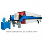 automatic press filter for waste water treatment-