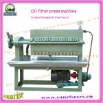 cooking oil filter press machine/oil filtering machine/oil filter press-