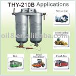 THY-210B electric-heating water fuel separators with diesel purifying function-