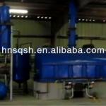 The continuous oil purify plant which further process crude tyre oil after pyrolysis to be Diesel