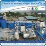 used oil diatillation recycling machinery with CE/ISO-