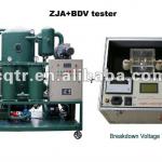 ZJA Double-stage Vacuum Insulation Oil purifier together Breakdown Voltage Tester