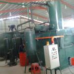 Used oil refinery distillation plant