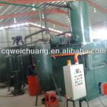 Waste oil recycling for yellow base oil