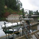 Used engine oil vacuum distillator