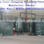 Used engine oil purification plant