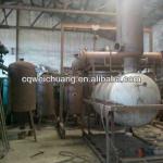 Engine oil purification plant