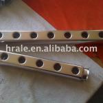 Stainless steel floor heating manifold bar