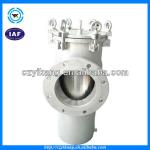 Stainless steel liquid basket filter housing for industry