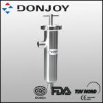 Stainless steel sanitary angle type filter-