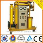 Dewatering and degassing vacuum oil filtration machine