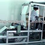 Hot sale glass fiber pleating machine,air panel filter machine