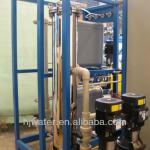 EDI plant for totally demineralized water