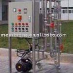 Pilot scale testing ceramic membrane machine