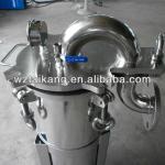 Chemical bag filter housing system