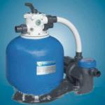 Sand filter and pump system/water filter for swimming pool-