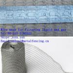 Wire mesh for filtering liquid and gas