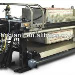 Filter press with Automatic Programed control, hydraulic press filter-