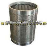 Wedge wire screen/profile wire screens/Cylinder shape wedge wire/slot screen-water well screen/SHALE SHAKER SCREEN/Sieve contain-