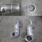 exhaust system with silencer,exhaust pipe for diesel engine parts