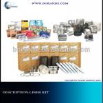 Komatsu engine parts piston liner kit for PC200-7