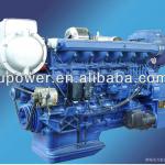 WEICHAI R6160 marine engine with gear box