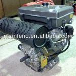 two cylinder diesel engine with one year warranty