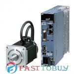 200V 0.1KW 100W Fuji Servo System Amplifier and Motor RYH201F5-VV2 + GYS101D5-RA2 New-