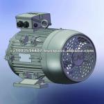 CAG IE 2 Three Phase Aluminium Frame Electric Motor 3kW