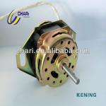 Electric motor for top loading washing machine