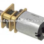 Micro metal gearmotor with extended/back shaft-