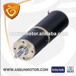 22mm dc 12v planetary geared motor AM-22P()-455-1212 with encoder for motorized curtain