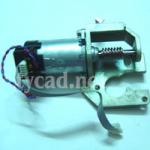 C4713-60094 - Paper (X-axis) drive motor (Includes helical drive gear) for the DesignJet 430 450 455 488 plotter parts