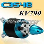brushless blue silver C3548-790KV for aircraft RC motor-