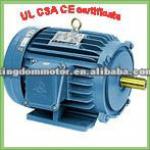 High Efficiency three phase motor