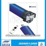 Quite tubular motor for roller blinds/projection screens