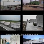Water cooling tower, cooling water system