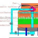 No power cooling tower-water turbine
