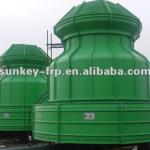 energy-saving design Ultra Low Noise FRP cooling tower counter flow industrial type