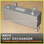 Heat transfering oil heat exchanger