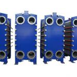 Marine cooler ,high efficiency with small size ,titanium heat exchanger manufacture